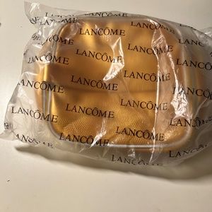 Golden Lancome Make Up Bag NEW (2 for 20)